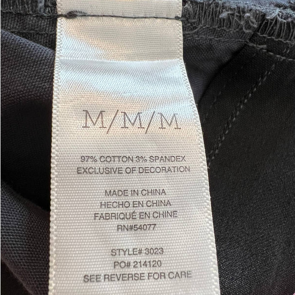 CAbi gray short jacket in Lightweight Cotton Blend with Zipper Front Size Medium - Picture 6 of 7